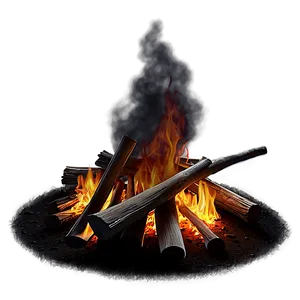 Wilderness Campfire PNG Tnn