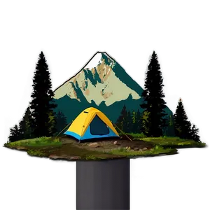 Wilderness Camping Adventure PNG 87
