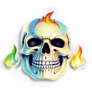 Wildfire Skull Icon PNG Mna PNG