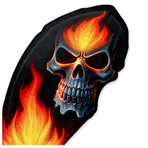 Wildfire Skull Icon PNG Onr95 PNG