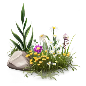 Wildflower Pathway Charm PNG 06202024 PNG