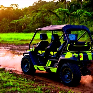 Wildlife Safari Buggy Ride PNG Qox