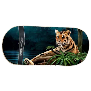 Wildlife Skateboard Deck Illustration PNG Ncp