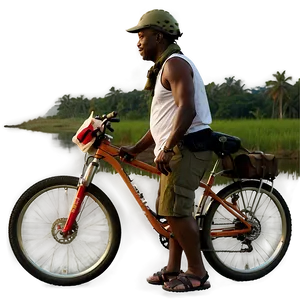 Wildlife Viewing Biking Safari PNG Pew PNG