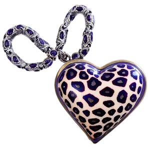 Wildly In Love Leopard Heart PNG 06282024 PNG