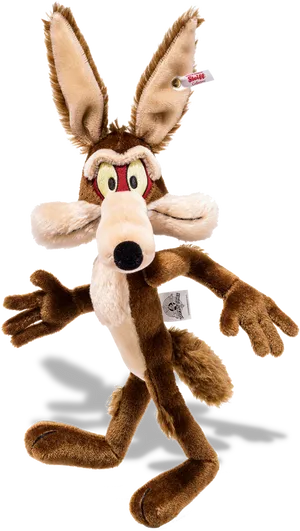 Wile E Coyote Plush Toy PNG image