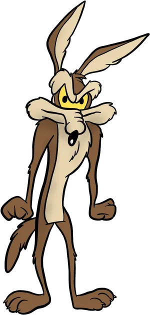 Wile E Coyote Standing PNG image