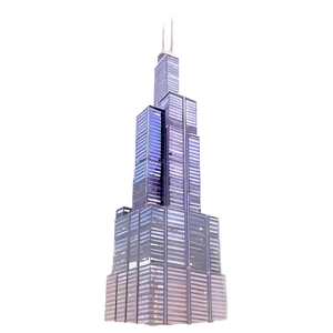 Willis Tower City View Png 06252024 PNG image