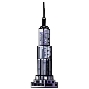 Willis Tower Detailed Illustration Png Bpf PNG image