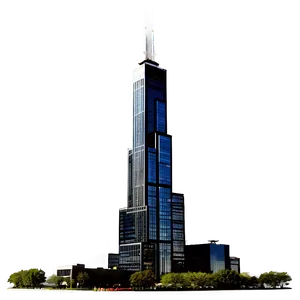 Willis Tower Tourist Attraction Png Xje15 PNG image