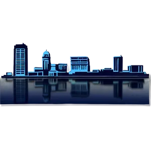 Wilmington Delaware Skyline PNG Mmr18 PNG