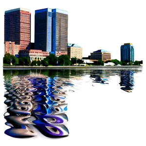 Wilmington Delaware Skyline Png Pvu69 PNG image