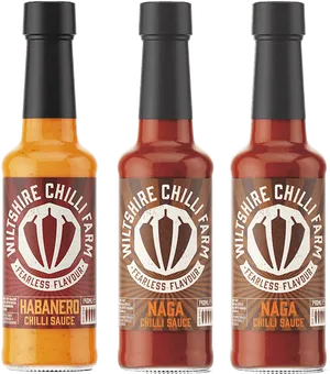 Wiltshire Chilli Farm Sauces PNG image