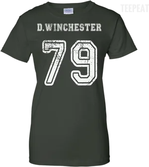 Winchester79 Sports Jersey T Shirt PNG image