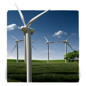 Wind Farm Landscape PNG Map56