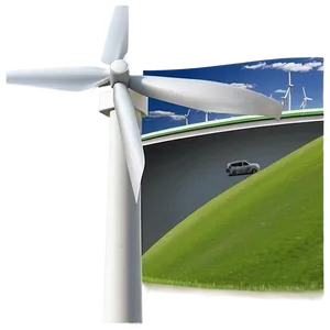 Wind Power Generation Png 06292024 PNG image