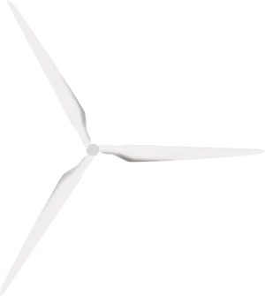 Wind Turbine Blade Closeup PNG image