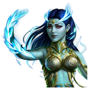 Wind Whisperer Goddess PNG Bgt PNG