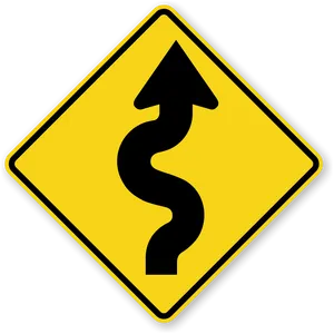 Winding_ Road_ Sign.png PNG