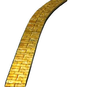 Winding Yellow Brick Road Landscape Png Jry20 PNG image