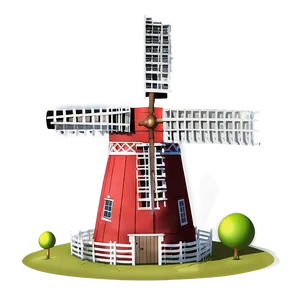 Windmill Side View Png Wfj PNG image