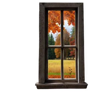 Window In Autumn Season PNG 37 PNG