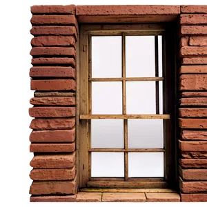Window In Brick Wall PNG 42