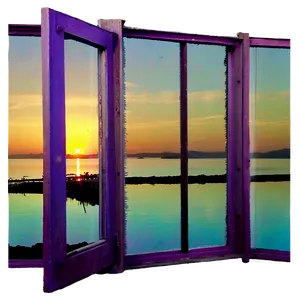 Window Reflection Sunset PNG 9 PNG