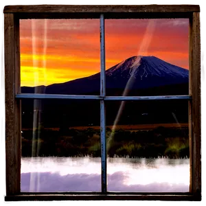 Window Reflection Sunset PNG Jhu84 PNG