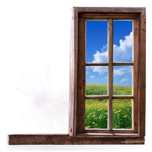 Window With Bright Sunlight PNG 05042024