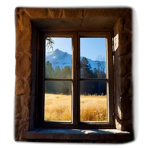Window With Bright Sunlight PNG Blq92 PNG