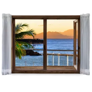 Window With Ocean View PNG 42