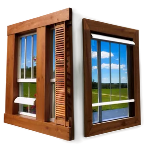 Window With Rolling Blinds PNG Brf