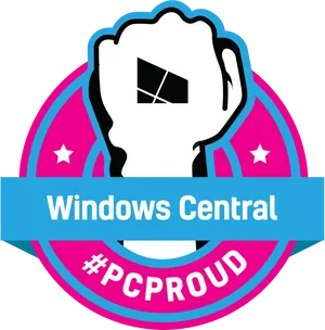 Windows Central Fist Logo PNG image