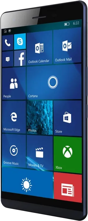 Windows Phone Start Screen PNG image