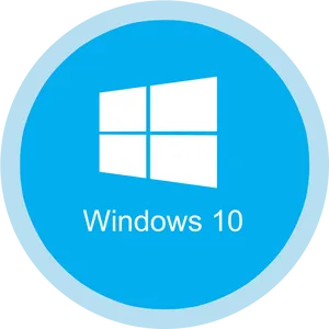 Windows10 Circle Logo PNG image