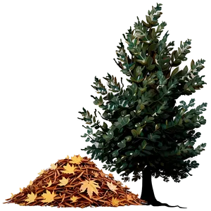 Windy Leaf Pile PNG Qpt23 PNG