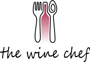 Wine Chef Logo Design PNG