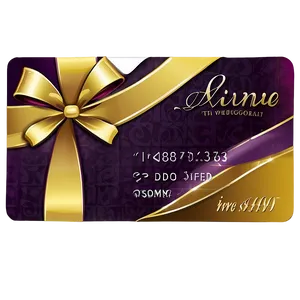 Wine Gift Card PNG 11