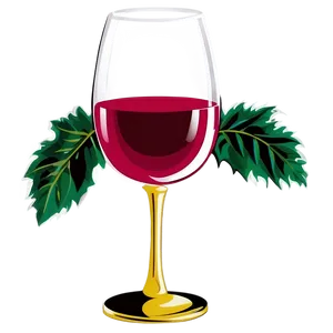 Wine Glass Decoration Png 05252024 PNG image