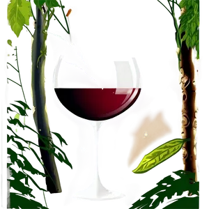 Wine Painting Art Png Ark PNG image