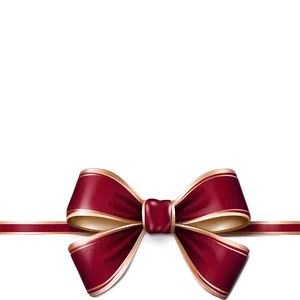 Wine Red Gift Bow PNG Hdl PNG