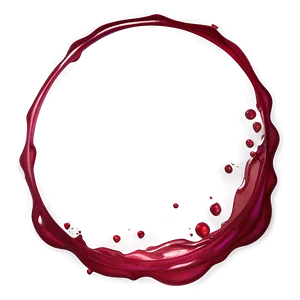 Wine Stain Decoration PNG Rse