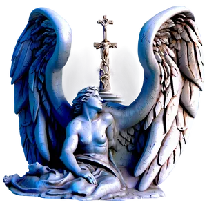 Winged Angel Monument PNG Ngm PNG