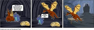 Wings Of Fire_ Cave Escape_ Storyboard PNG image