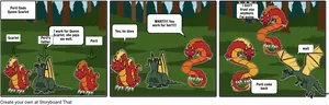 Wings Of Fire_ Peril And Scarlet Encounter PNG image