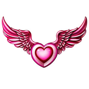 Wings Rose, Heart Fell Png 06282024 PNG image