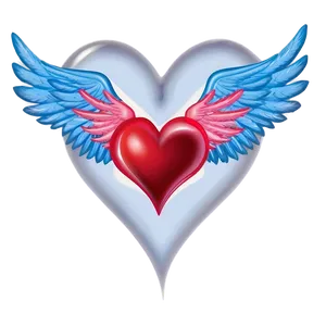 Wings Rose, Heart Fell Png Iyq84 PNG image