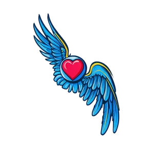 Wings Were Ready, Heart Was Not Svg Inv63 PNG image