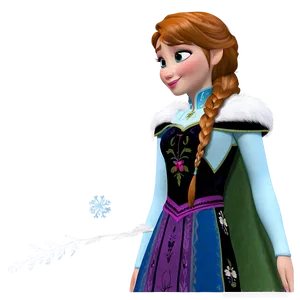 Winking Anna Frozen PNG 53 PNG